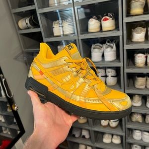 Nike Air Rubber Dunk Off-White University Gold